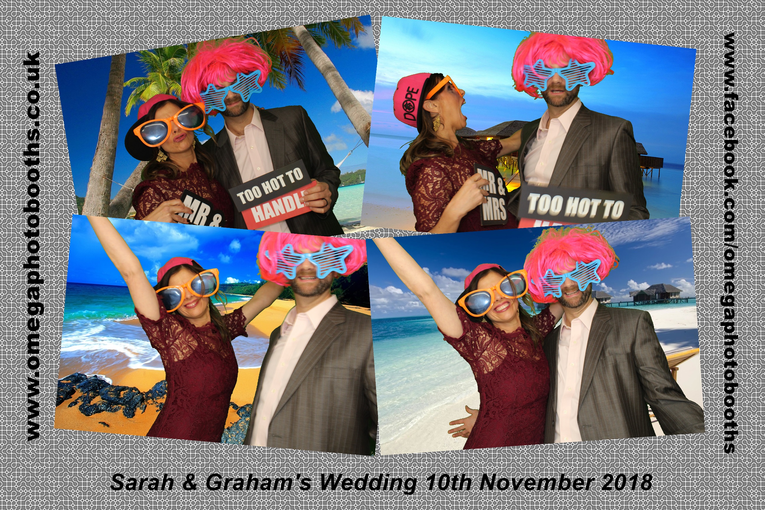 Sarah and Graham’s wedding | View more photos from the event at gallery.omegaphotobooths.co.uk/u/Omega-Photobooths/Sarah-and-Graham’s-wedding